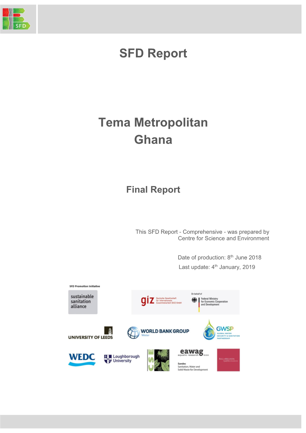 SFD Report Tema Metropolitan Ghana