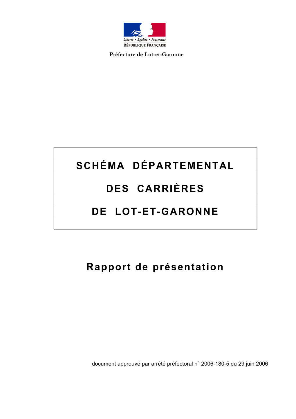 Rapport De Présentation