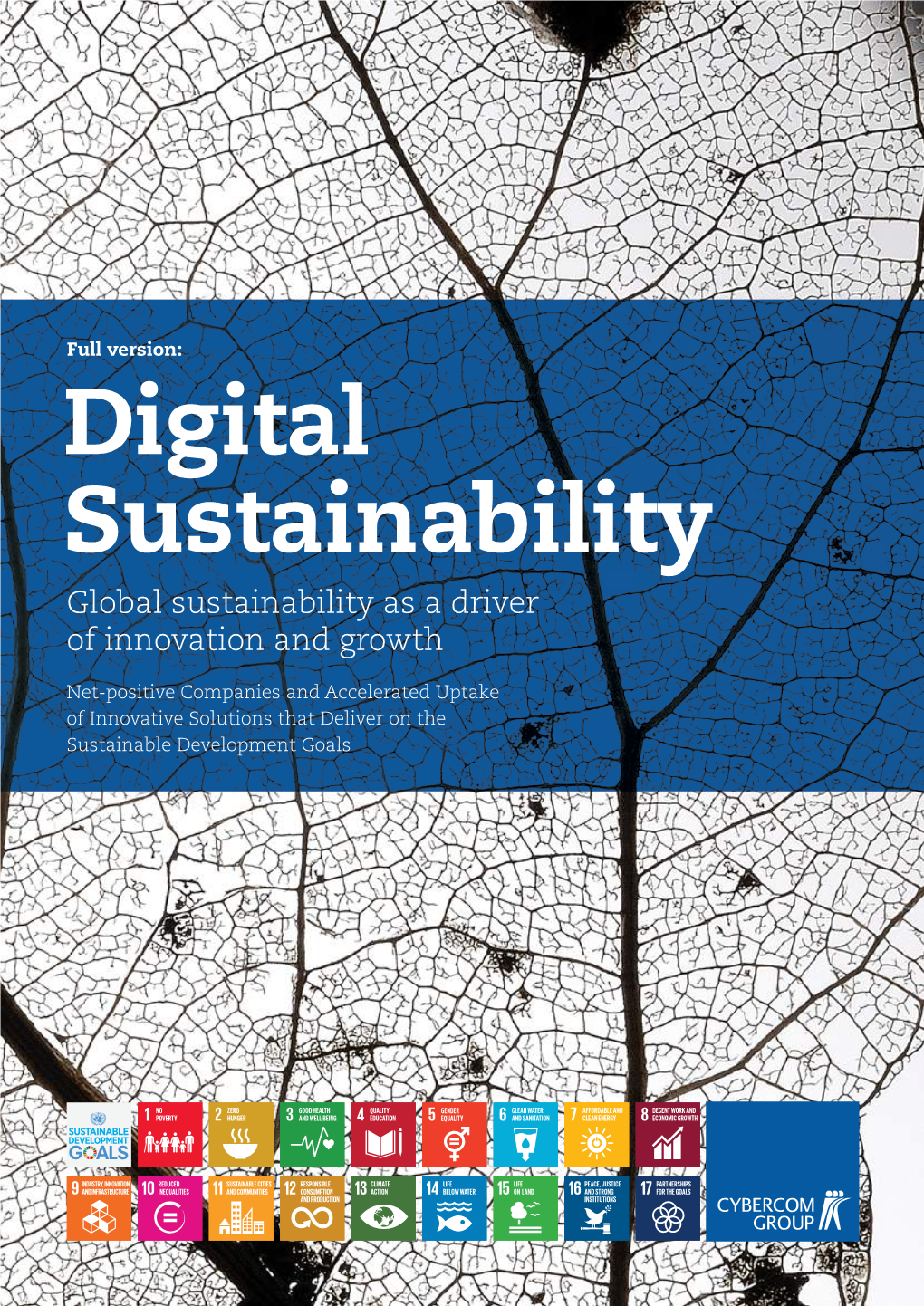 Digital Sustainability Global Sustainability As a Driver of Innovation and Growth