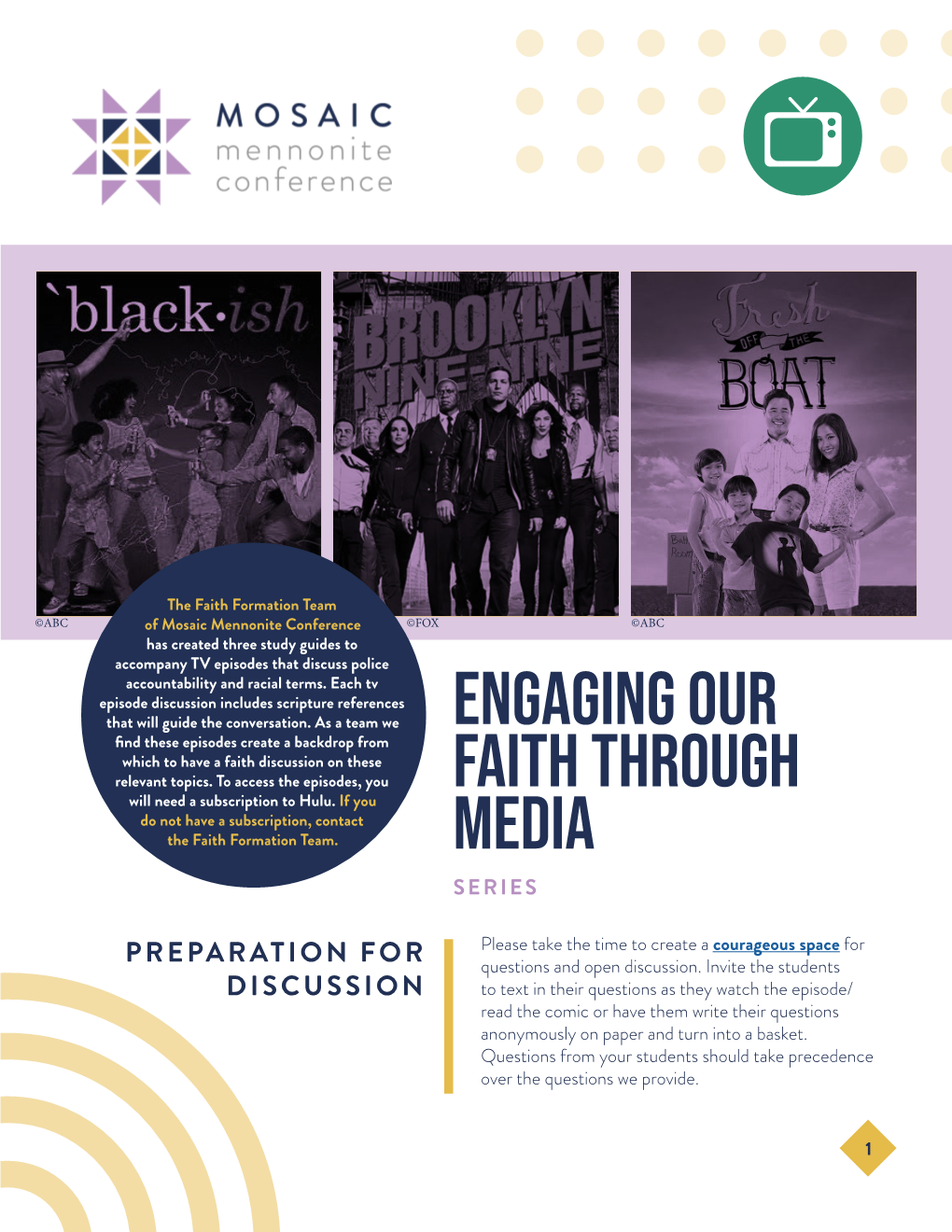 Engaging Our Faith Through Media