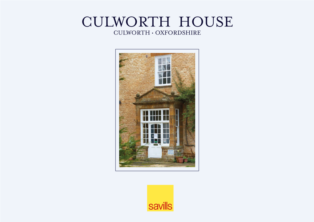 Culworth House Culworth • Oxfordshire