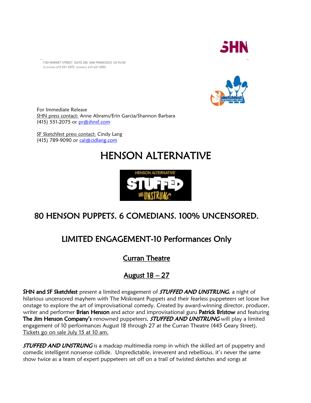 Henson Alternative