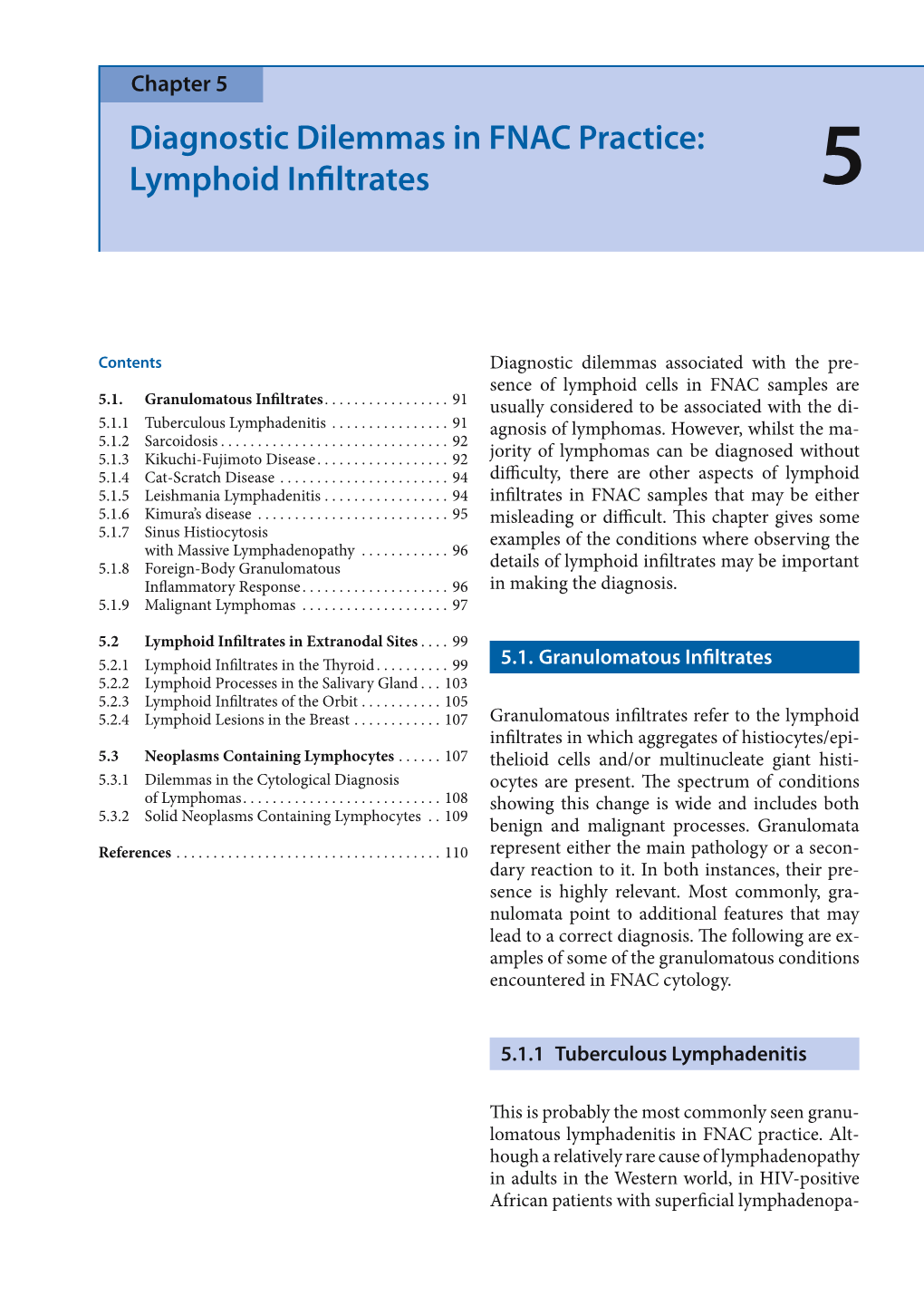 Diagnostic Dilemmas in FNAC Practice: Lymphoid Infiltrates 5