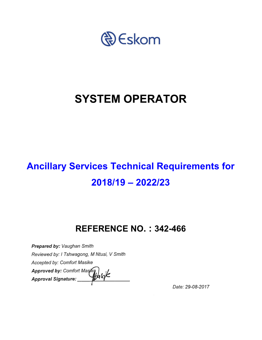 System Operator