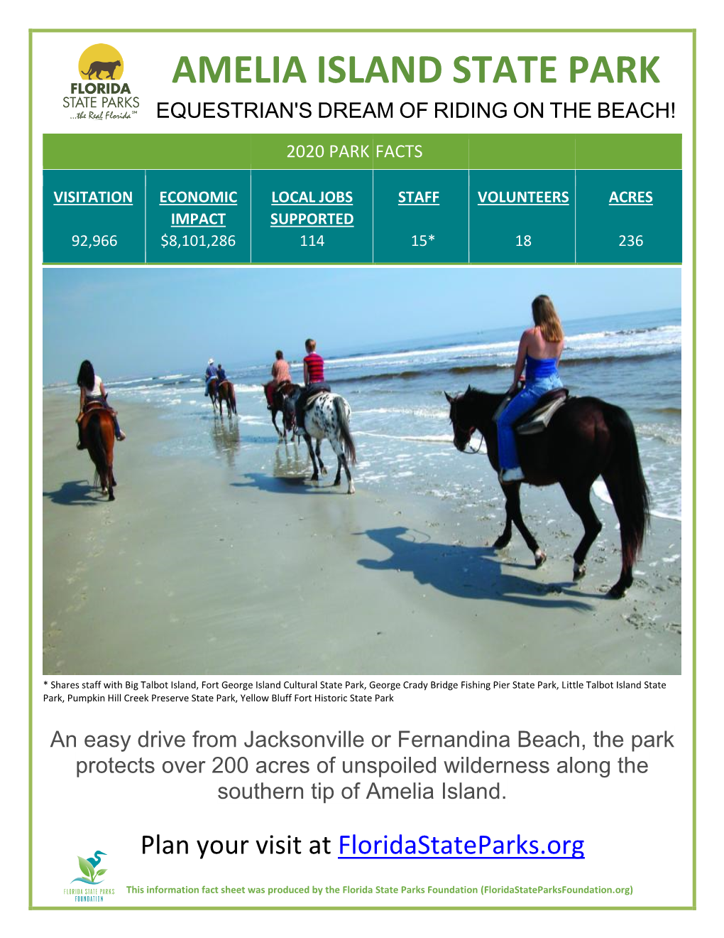 Amelia Island State Park Equestrian's Dream of Riding on the Beach!
