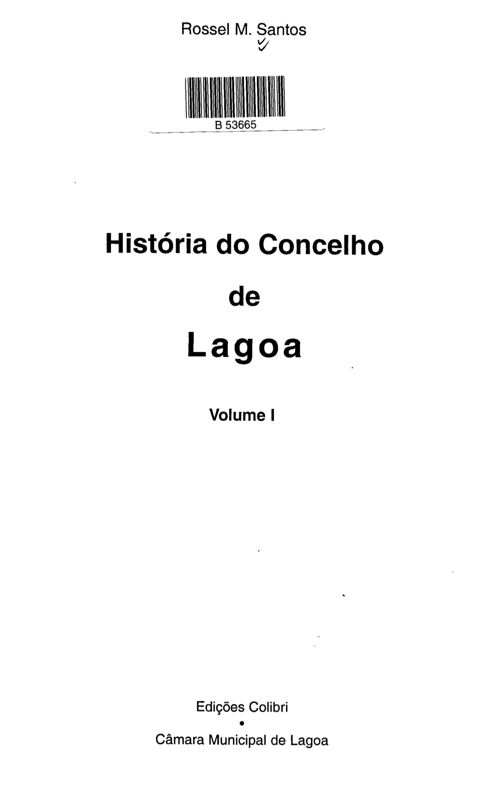História Do Concelho De Lagoa