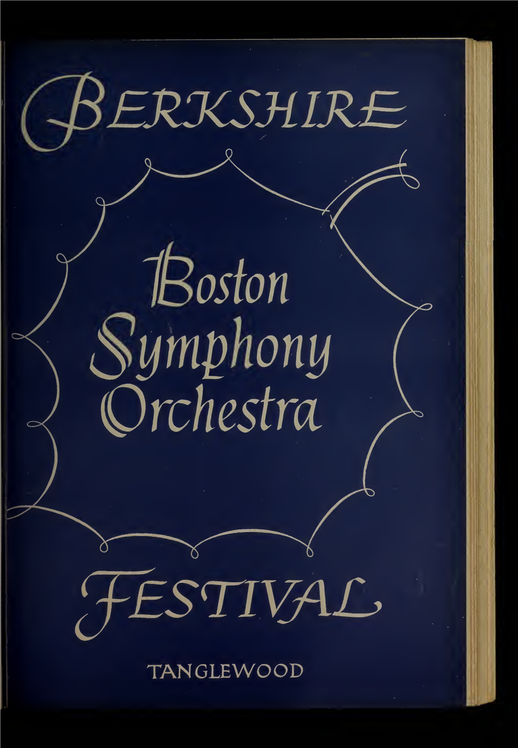 Boston Symphony Orchestra Concert Programs, Summer, 1954-1956