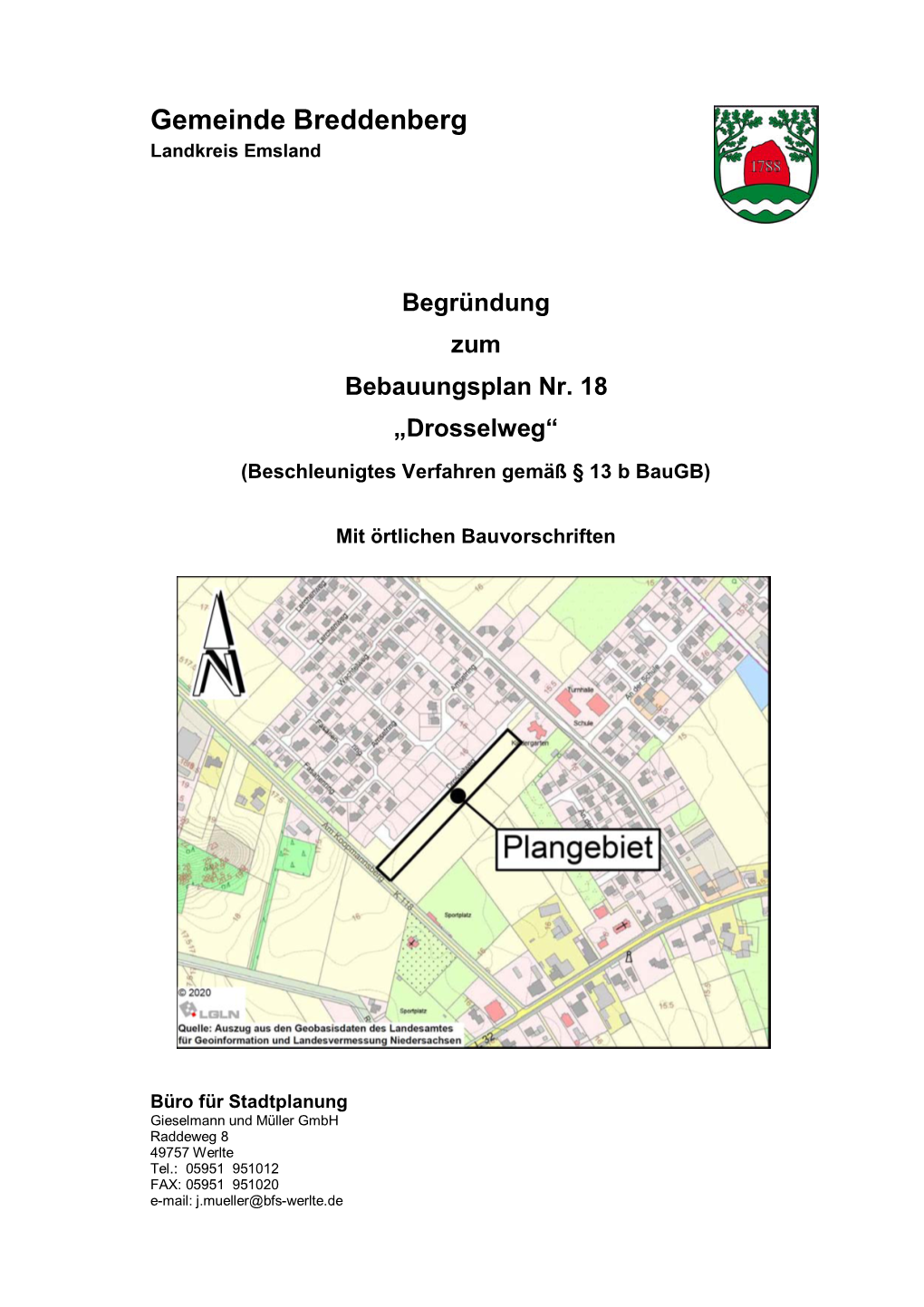 Gemeinde Breddenberg Landkreis Emsland