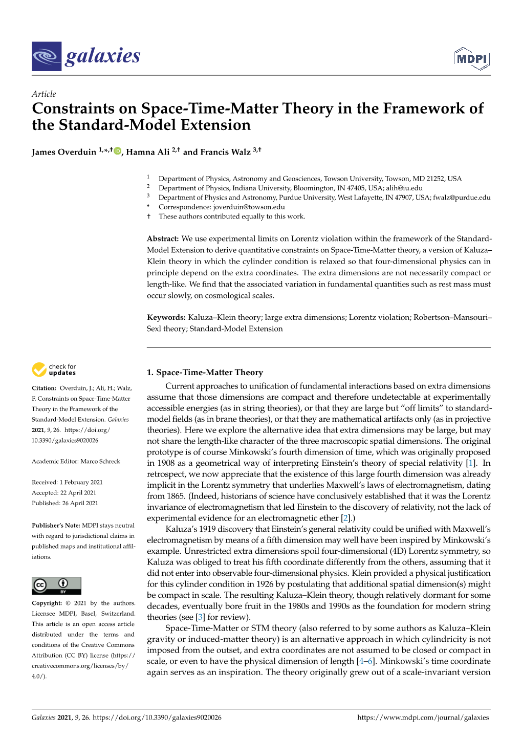 Constraints on Space-Time-Matter Theory in the Framework of the Standard-Model Extension