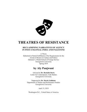 Theatres of Resistance