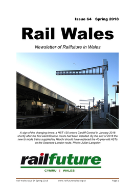 Newsletter of Railfuture in Wales