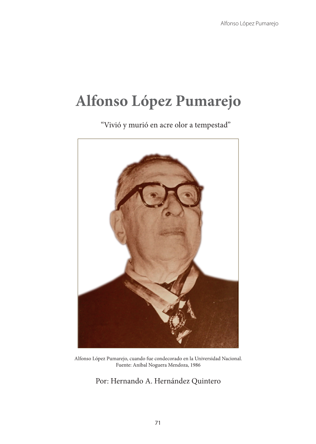 Alfonso López Pumarejo