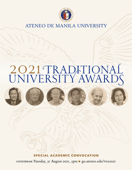 2021Traditional University Awards