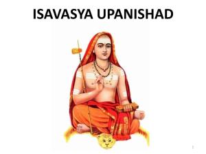 Isavasya Upanishad