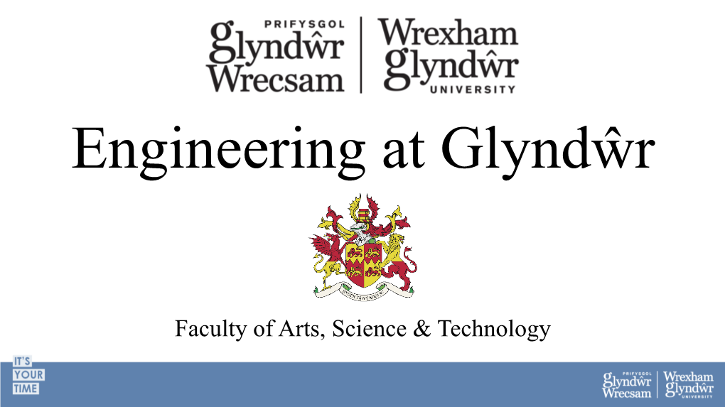 Engineering at Glyndŵr