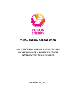 Yukon Energy Corporation