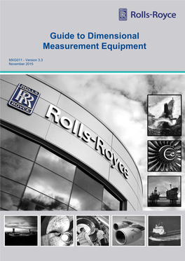 Guide to Dimensional Measurement Equipment