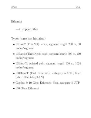 10Base2 (Thinnet)