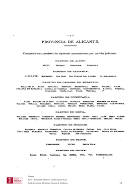 Provincia De Alicante