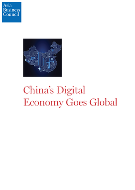 China's Digital Economy Goes Global