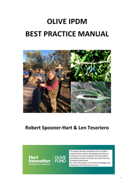 Olive Ipdm Best Practice Manual