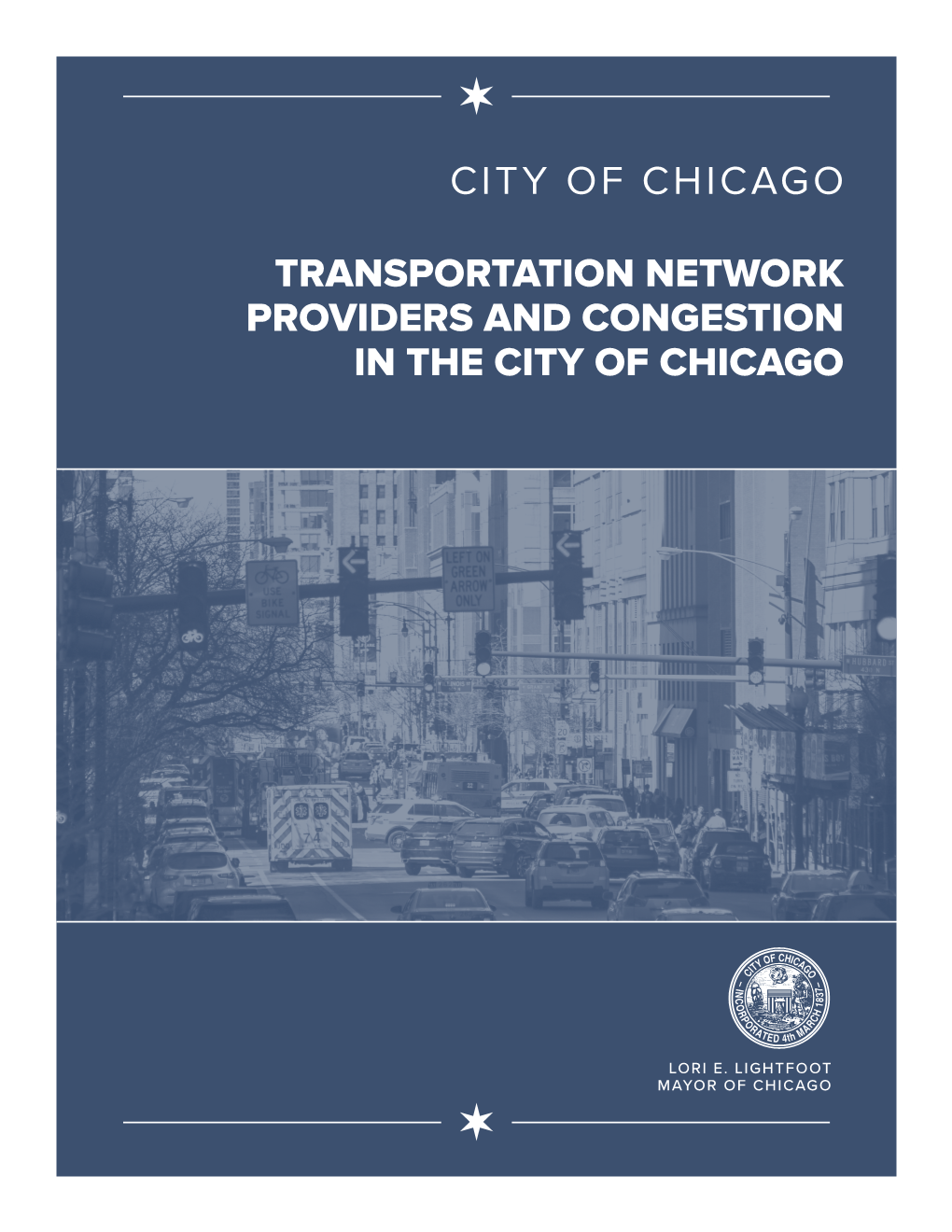 Transportation Network Providers and Congestion in the City of Chicago