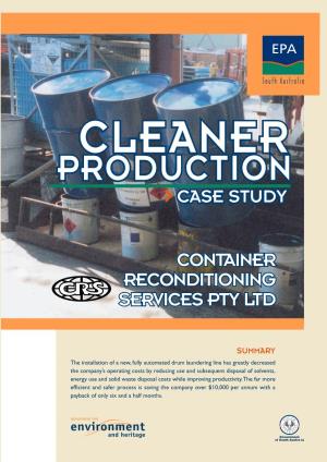 Cleaner Production Case Study