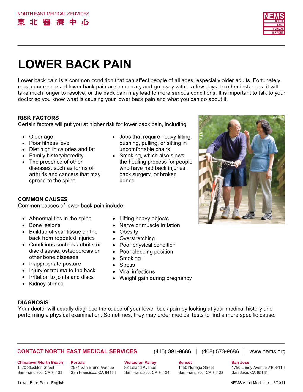 Lower Back Pain