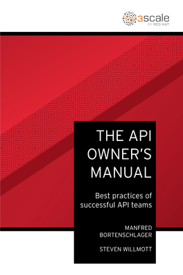 The Api Owner's Manual