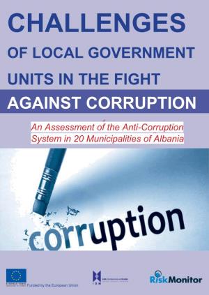 Challenges of Local Government Units in the Fight Against Corruption