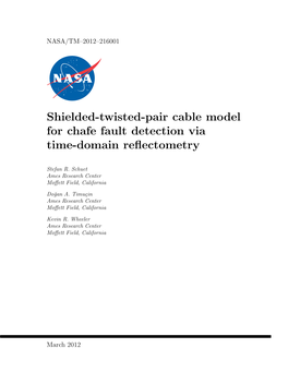 Shielded-Twisted-Pair Cable Model for Chafe Fault Detection Via Time-Domain Reﬂectometry