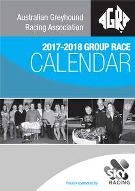 2017-2018 Group Race Calendar