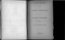 Town Officers, ~