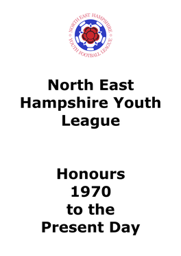 League Cup & Division Honours