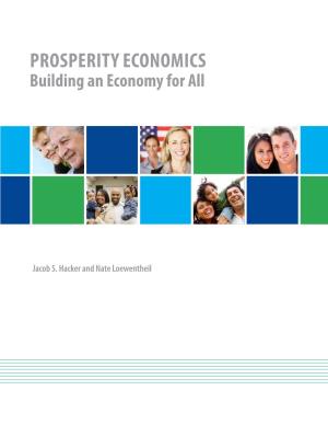 Prosperity Economics Building an Economy for All