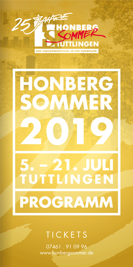 Honberg-Sommer 2019 Gewonnen Hat