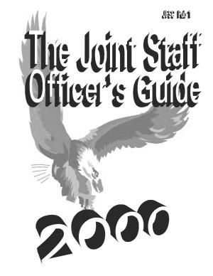 Joint Staff Officers Guide, the (JFSC, 2000)