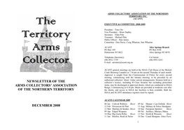 The Territory Arms Collector