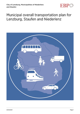 Municipal Overall Transportation Plan for Lenzburg, Staufen and Niederlenz