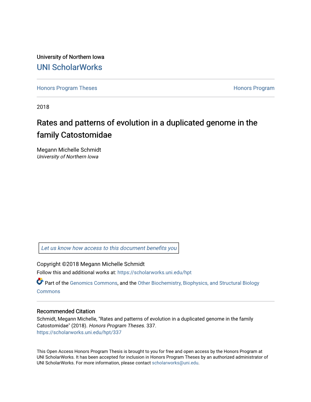 Rates and Patterns of Evolution in a Duplicated Genome in the Family Catostomidae