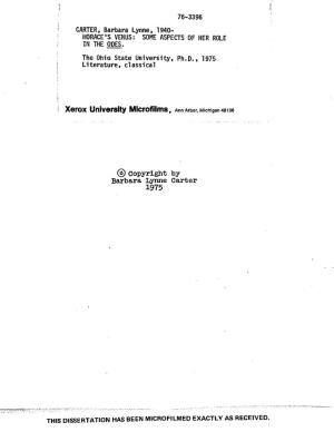 I Xerox University Microfilms,Ann Arbor, Michigan 48106
