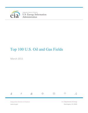 Top 100 US Oil and Gas Fields