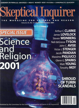 SCIENCE and RELIGION 2001 21 Introduction Introductory Thoughts KENDRICK FRAZIER