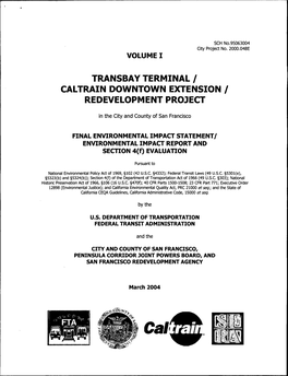 Transbay Terminal/Caltrain Downtown Extension