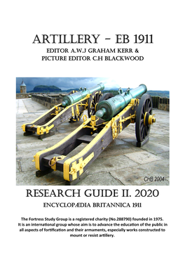 Artillery - EB 1911