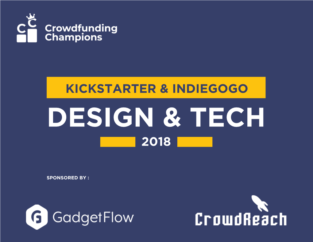 Kickstarter & Indiegogo 2018