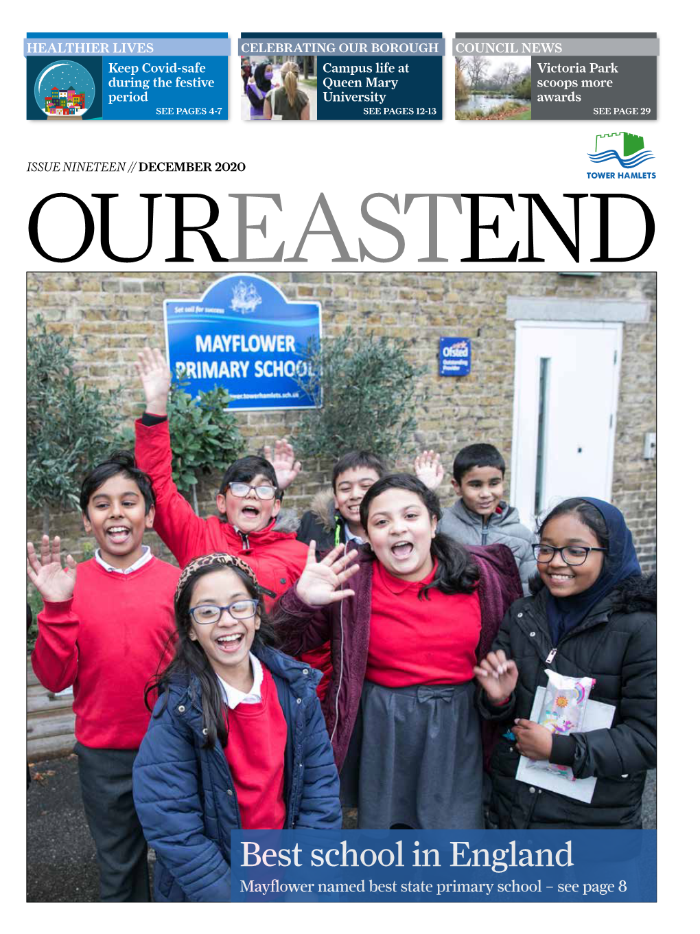 Our Eastend DECEMBER 2020 // NEWS from TOWER HAMLETS COUNCIL and YOUR COMMUNITY