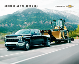 2020 Chevrolet Commercial Vehicles Catalog