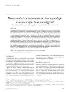 Dermatomyositis and Polymyositis