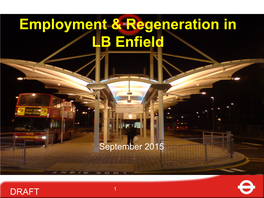 Employment & Regeneration in LB Enfield